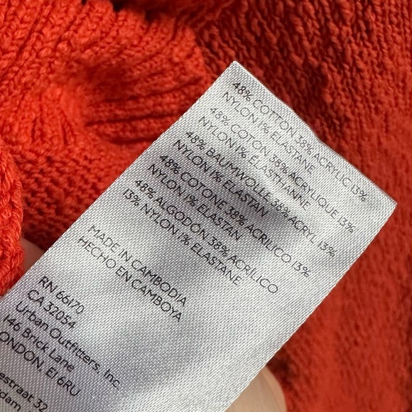 Anthropologie Maeve V-Neck Polo Sweater XS - Picture 9 of 9